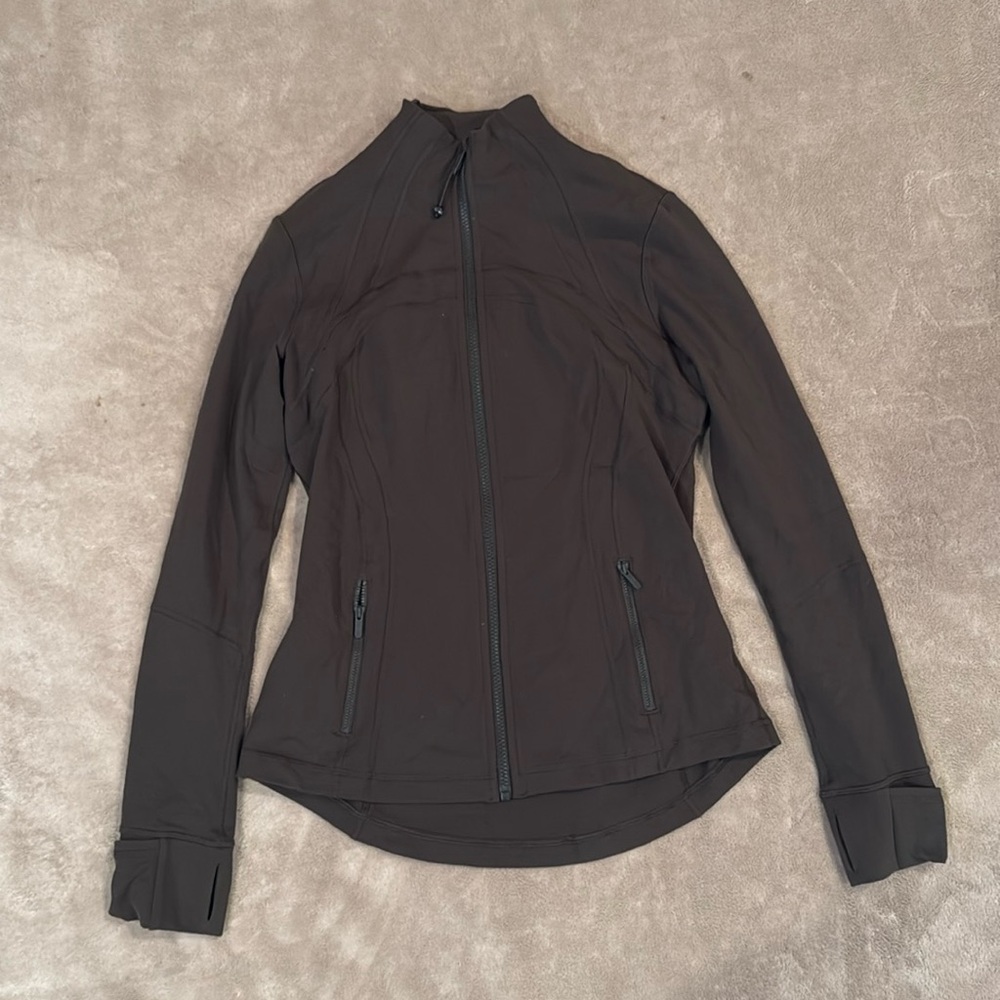 Lululemon Olive Green Luon Define jacket size 10!